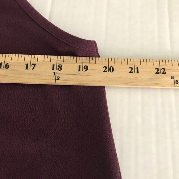 Wallflower Burgundy Spaghetti Strap Slip Dress - Picture 8 of 9